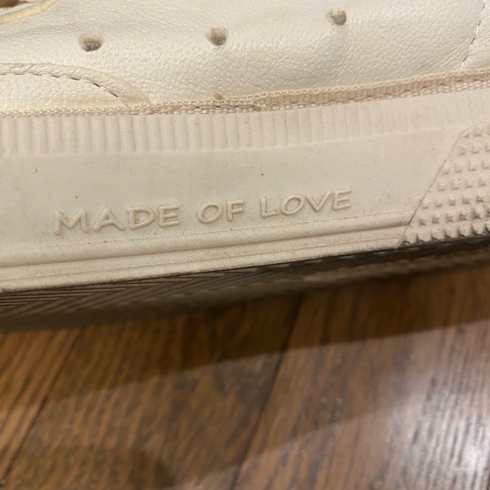 Golden Goose White and Blue Sneakers - Picture 8 of 11